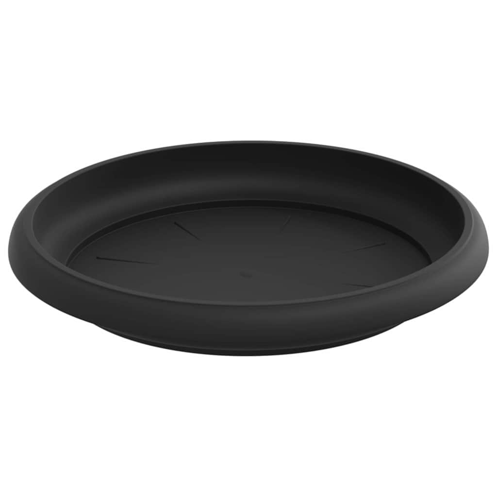 Plantepotter 24 pcs Svart Ø 15 x 12 cm Plast