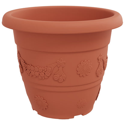 Plantepotter 6 pcs Klinker Rød Ø 39 x 32 cm Plast