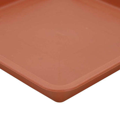Plantepotter 6 pcs Klinker Rød 28,5 x 28,5 x 22 cm Plast