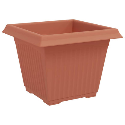 Plantepotter 6 pcs Klinker Rød 28,5 x 28,5 x 22 cm Plast