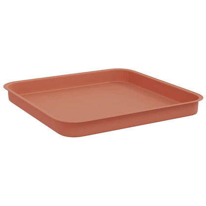 Plantepotter 6 pcs Klinker Rød 28,5 x 28,5 x 22 cm Plast