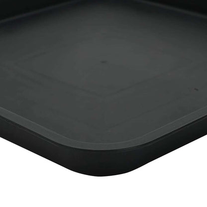 Plantepotter 6 pcs Svart 33 x 33 x 26 cm Plast