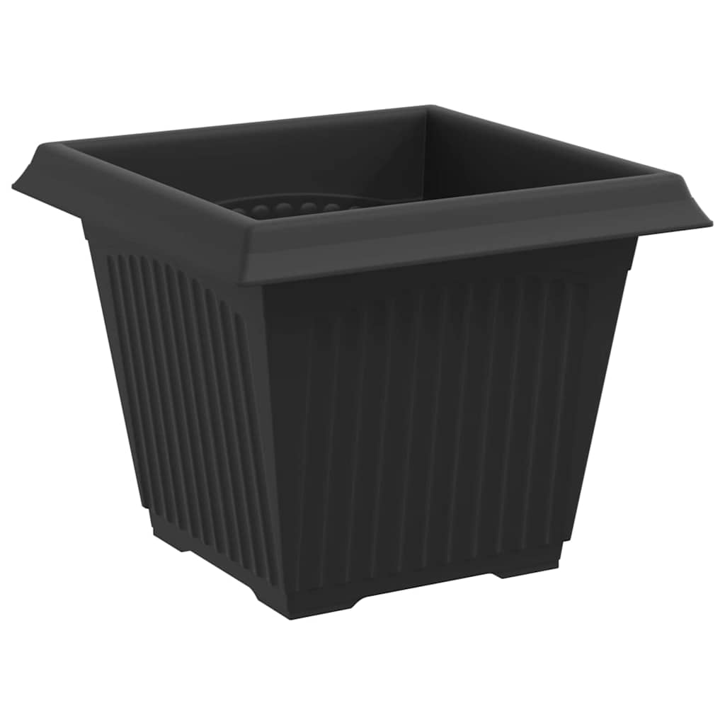 Plantepotter 6 pcs Svart 33 x 33 x 26 cm Plast