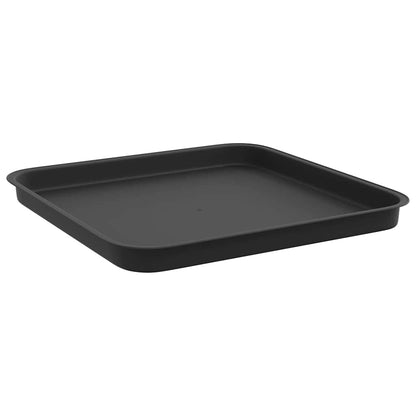 Plantepotter 6 pcs Svart 38 x 38 x 30 cm Plast