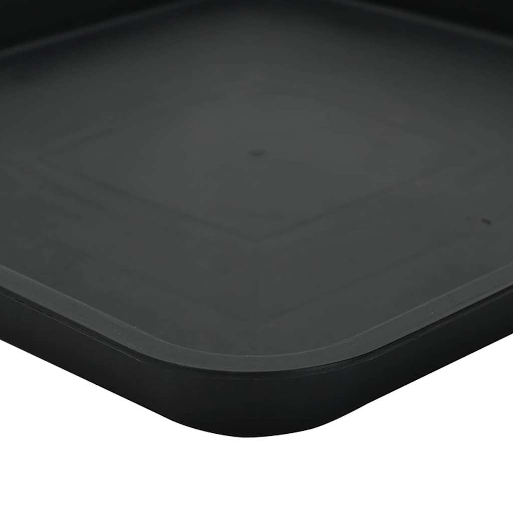 Plantepotter 24 pcs Svart 43 x 43 x 33,5 cm Plast