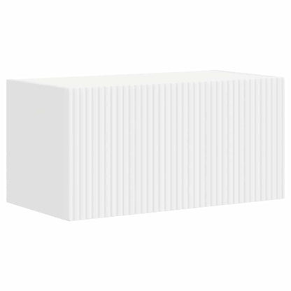 TV Veggskap 2 pcs Hvit 60 x 31 x 29,5 cm Konstruert tre