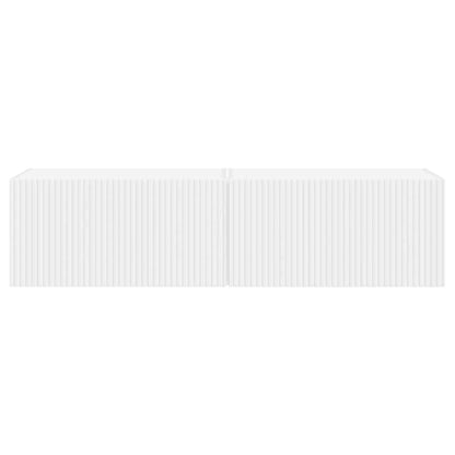 TV Veggskap 2 pcs Hvit 60 x 31 x 29,5 cm Konstruert tre