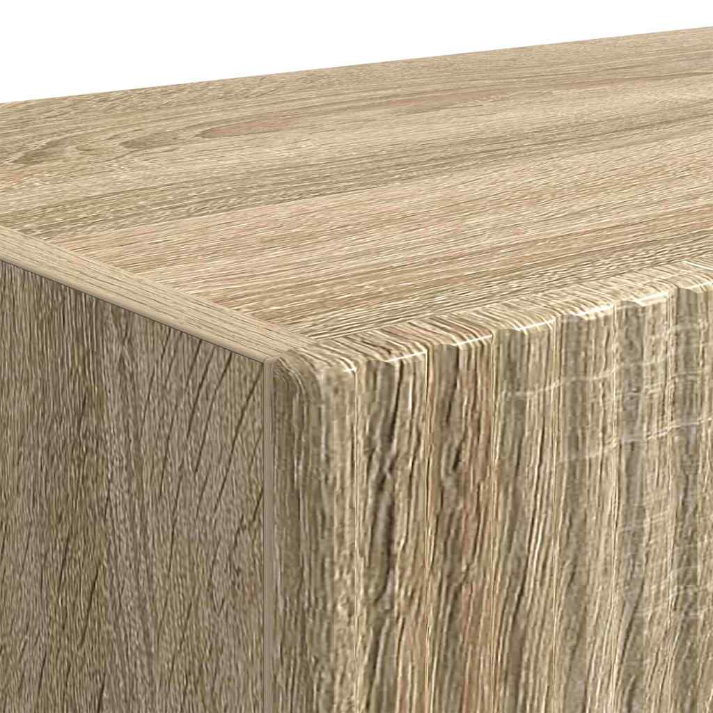 TV Veggskap Veggmontert Sonoma 60 x 31 x 29,5 cm Konstruert tre