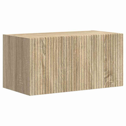 TV Veggskap Veggmontert Sonoma 60 x 31 x 29,5 cm Konstruert tre