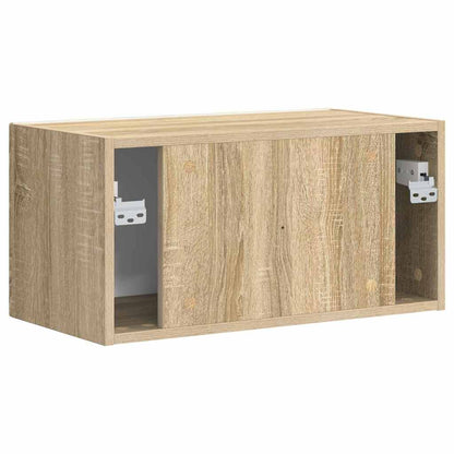 TV Veggskap Veggmontert Sonoma 60 x 31 x 29,5 cm Konstruert tre
