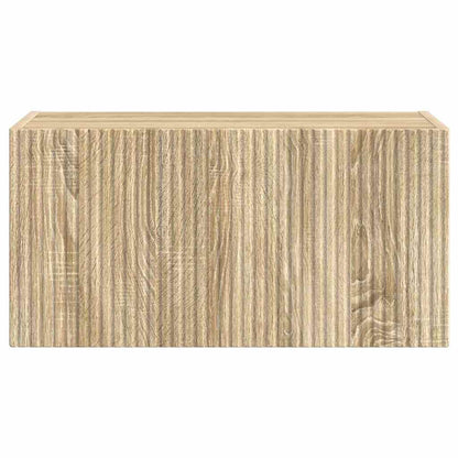 TV Veggskap Veggmontert Sonoma 60 x 31 x 29,5 cm Konstruert tre