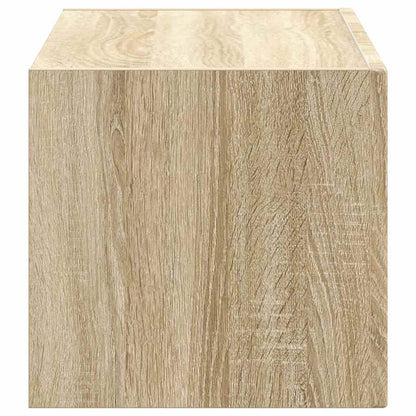 TV Veggskap Veggmontert Sonoma 60 x 31 x 29,5 cm Konstruert tre