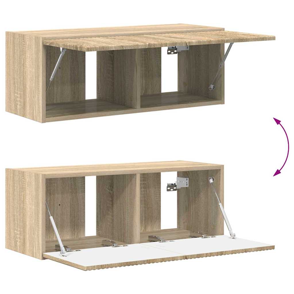 TV Veggskap Sonoma 78,5 x 31 x 29,5 cm Konstruert tre