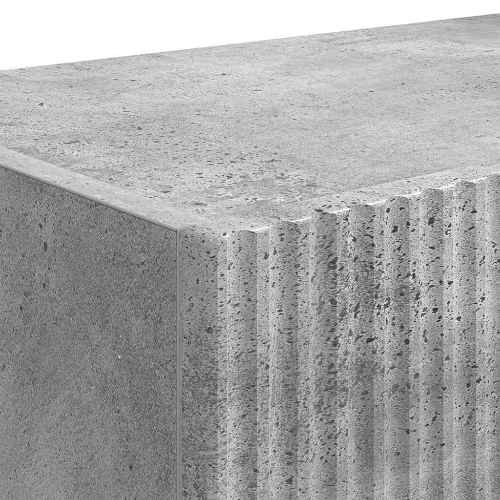 TV Veggskap Betong 78,5 x 31 x 29,5 cm Konstruert tre