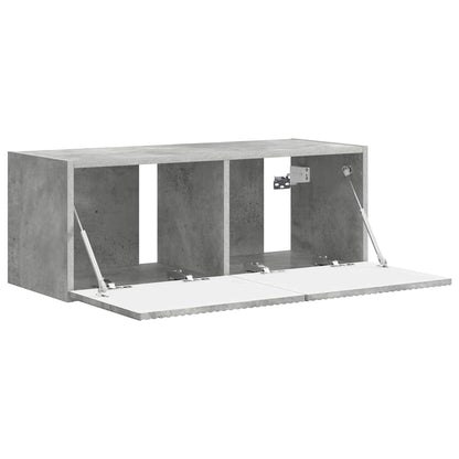 TV Veggskap Betong 78,5 x 31 x 29,5 cm Konstruert tre