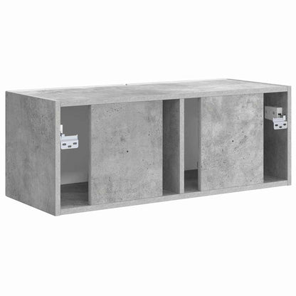 TV Veggskap Betong 78,5 x 31 x 29,5 cm Konstruert tre