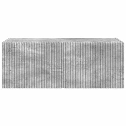TV Veggskap Betong 78,5 x 31 x 29,5 cm Konstruert tre