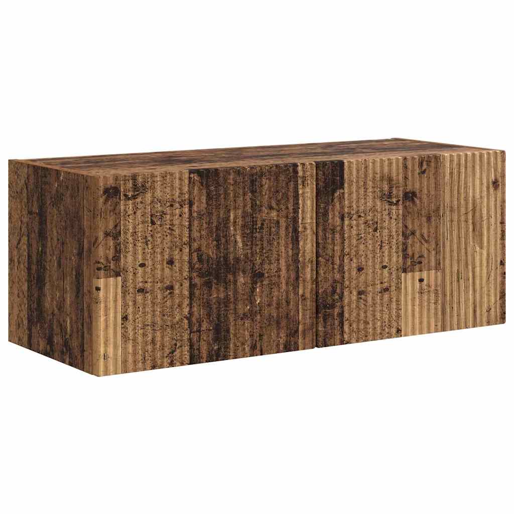 TV Veggskap 2 pcs Gamle tre 78,5 x 31 x 29,5 cm Konstruert tre