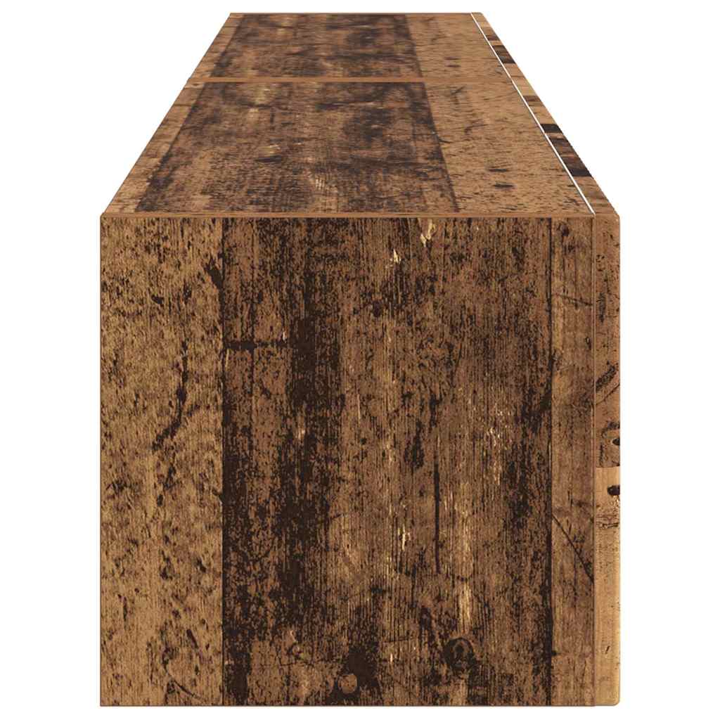 TV Veggskap 2 pcs Gamle tre 78,5 x 31 x 29,5 cm Konstruert tre