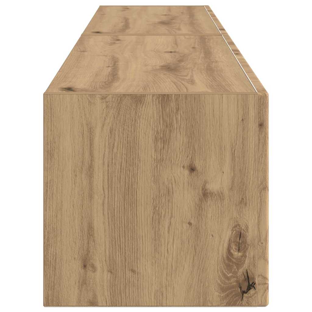 TV Veggskap 2 pcs Kunstnerisk Eik 78,5 x 31 x 29,5 cm