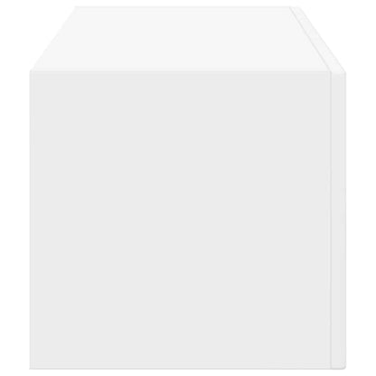 TV Veggskap Veggmontert Hvit 98 x 31 x 29,5 cm Konstruert tre