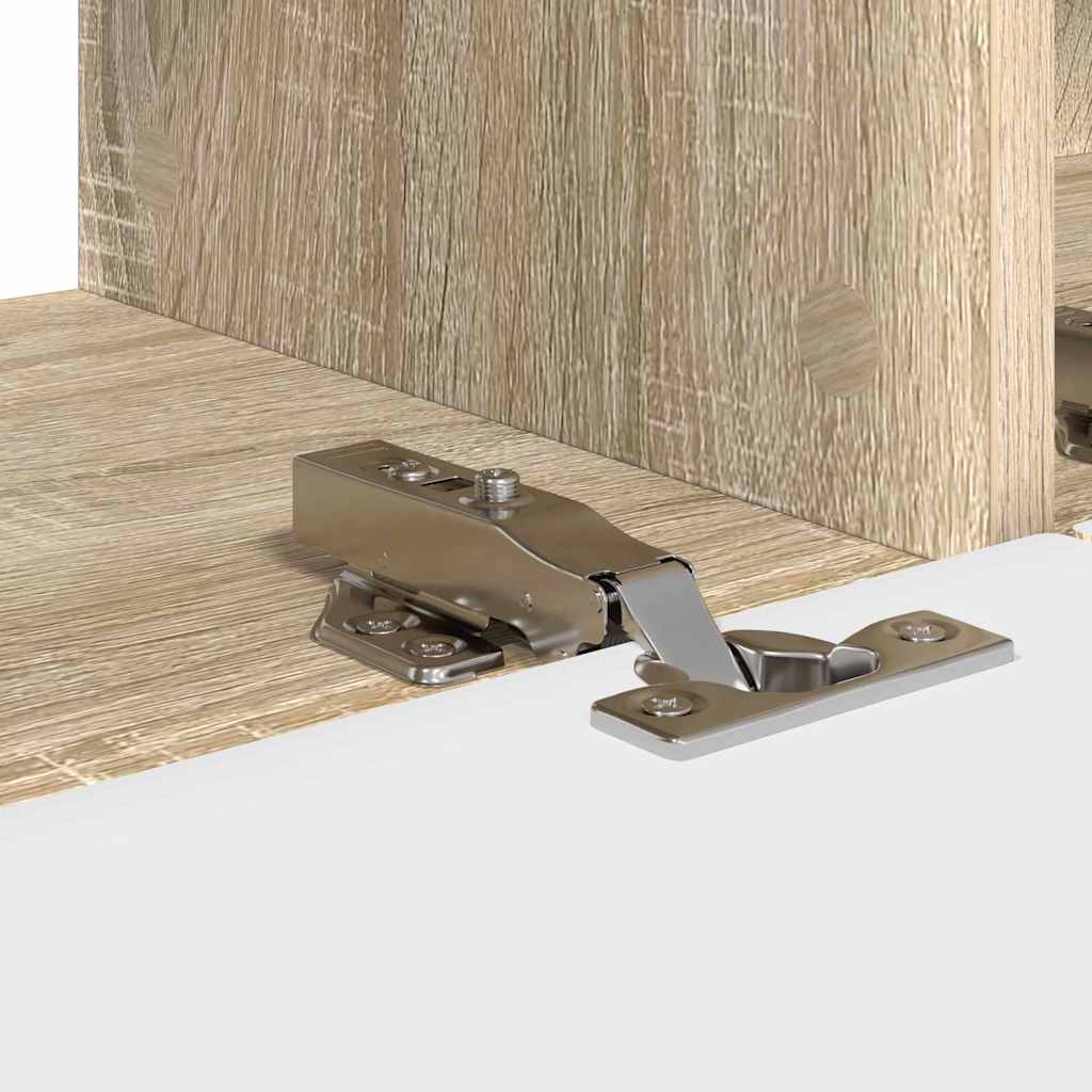 TV Veggskap Veggmontert Sonoma 98 x 31 x 29,5 cm Konstruert tre