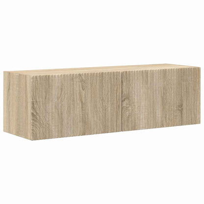 TV Veggskap Veggmontert Sonoma 98 x 31 x 29,5 cm Konstruert tre