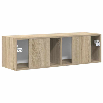 TV Veggskap Veggmontert Sonoma 98 x 31 x 29,5 cm Konstruert tre