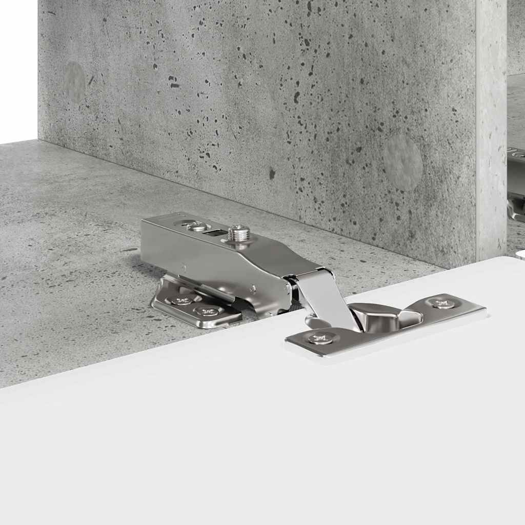 TV Veggskap 2 pcs Betong 98 x 31 x 29,5 cm Konstruert tre