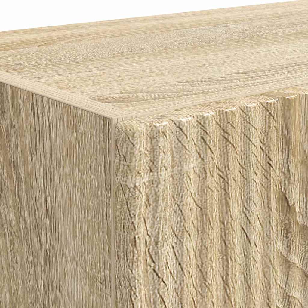 TV Veggskap Sonoma eik 59,5 x 31 x 40 cm Konstruert tre