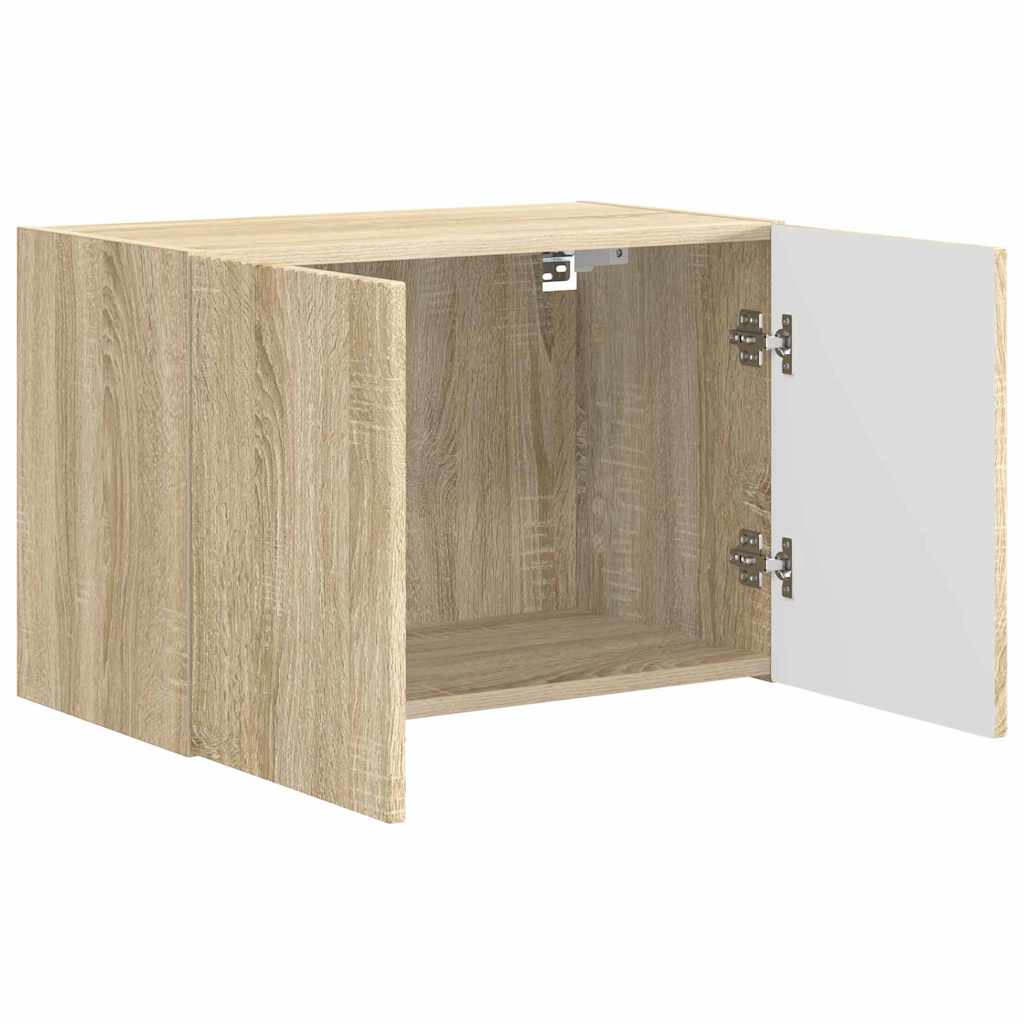 TV Veggskap Sonoma eik 59,5 x 31 x 40 cm Konstruert tre