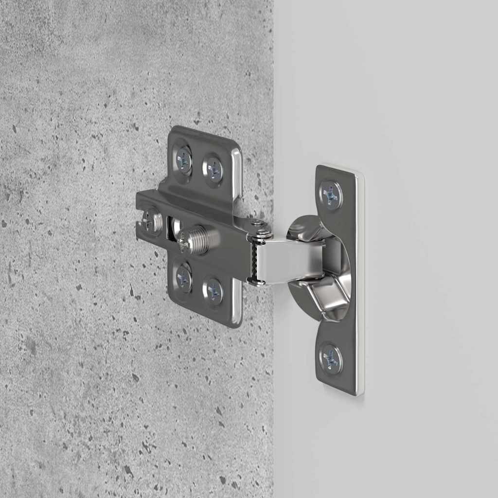 TV Veggskap 2 pcs Betonggrå 59,5 x 31 x 40 cm Konstruert tre