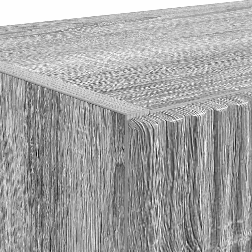 TV Veggskap Grå Sonoma 59,5 x 31 x 60 cm Konstruert tre