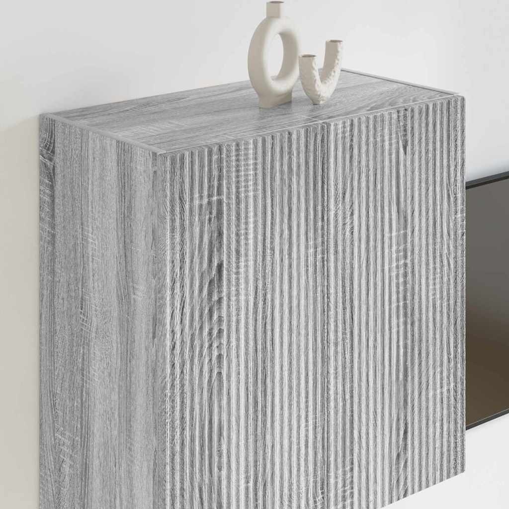 TV Veggskap Grå Sonoma 59,5 x 31 x 60 cm Konstruert tre