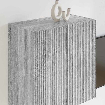 TV Veggskap Grå Sonoma 59,5 x 31 x 60 cm Konstruert tre