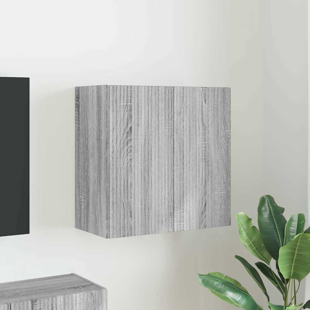 TV Veggskap Grå Sonoma 59,5 x 31 x 60 cm Konstruert tre