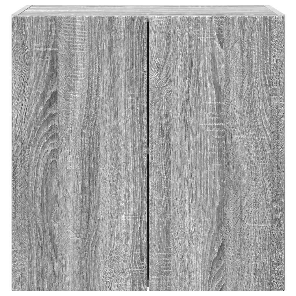 TV Veggskap Grå Sonoma 59,5 x 31 x 60 cm Konstruert tre