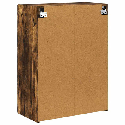 TV Veggskap Røkt eik 59,5 x 31 x 80 cm Konstruert tre
