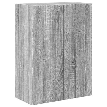 TV Veggskap Grå Sonoma 59,5 x 31 x 80 cm Konstruert tre