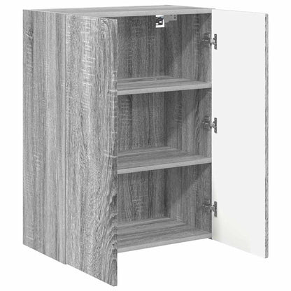 TV Veggskap Grå Sonoma 59,5 x 31 x 80 cm Konstruert tre