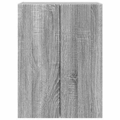TV Veggskap Grå Sonoma 59,5 x 31 x 80 cm Konstruert tre