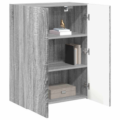 TV Veggskap Grå Sonoma 59,5 x 31 x 80 cm Konstruert tre