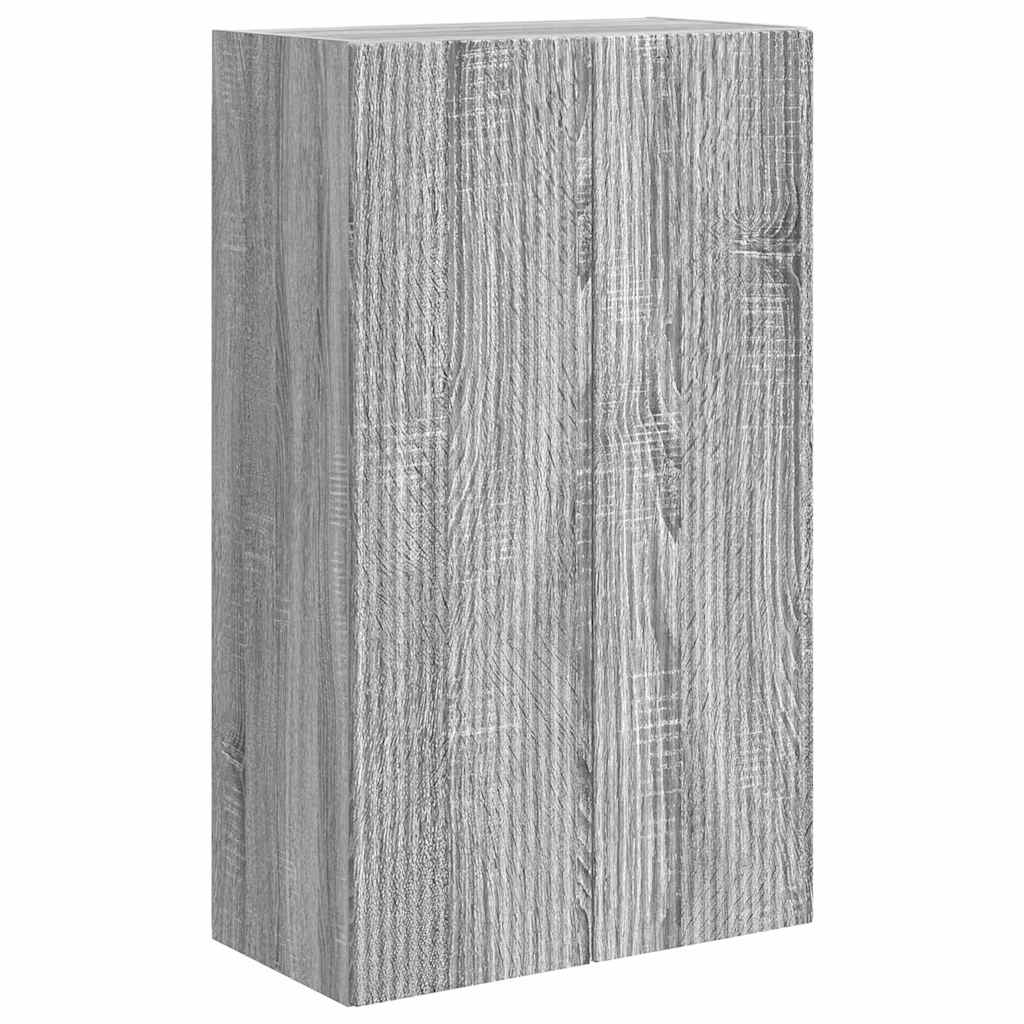 TV Veggskap Grå Sonoma 59,5 x 31 x 100 cm Konstruert tre