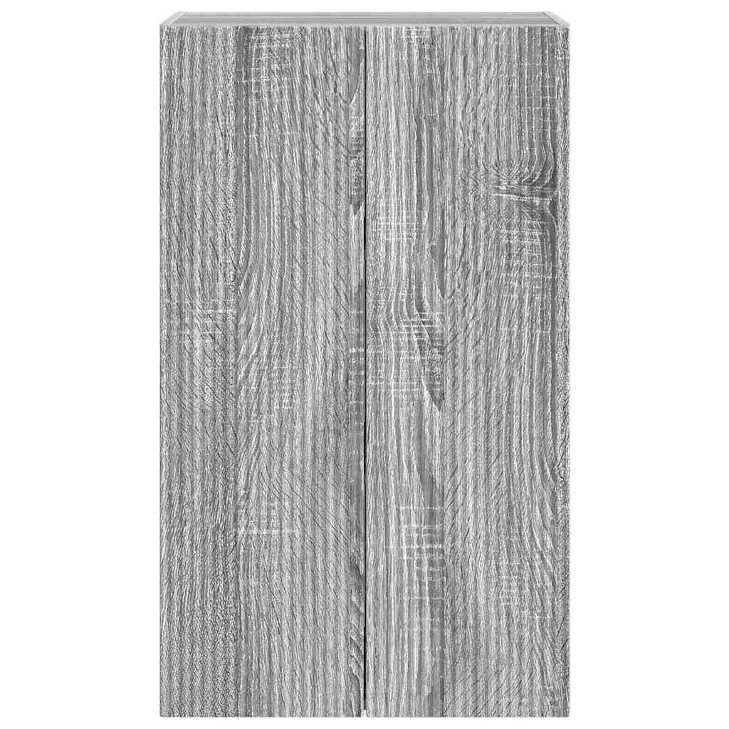 TV Veggskap Grå Sonoma 59,5 x 31 x 100 cm Konstruert tre