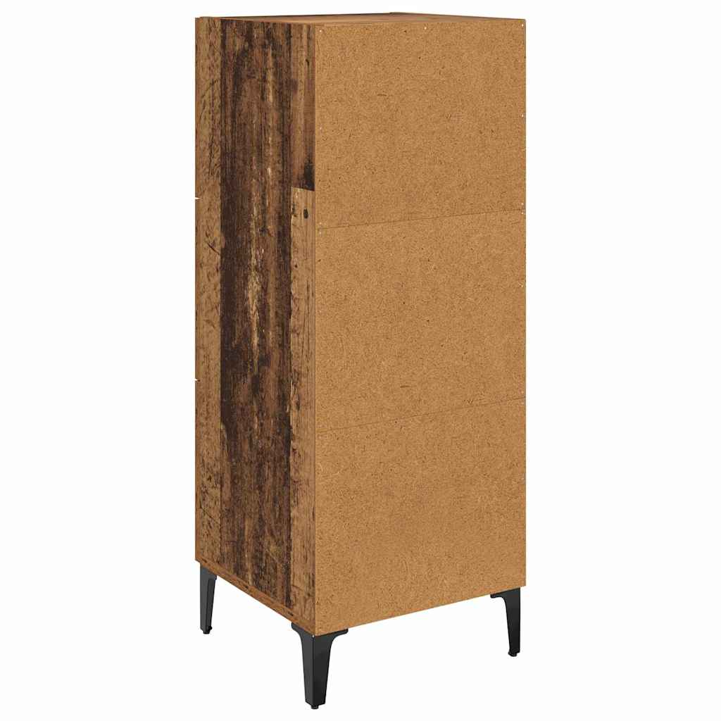 Skjenk Gammelt Tre 34,5 x 34 x 90 cm
