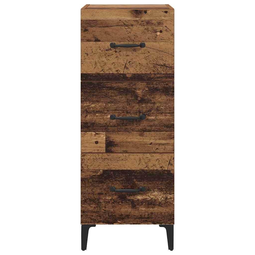 Skjenk Gammelt Tre 34,5 x 34 x 90 cm