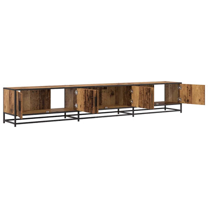 TV-Møbel Gammelt Tre TV-skap 240 x 35 x 41 cm