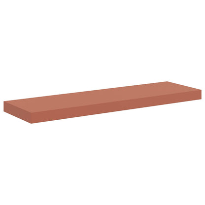 Vegghylle Veggmontert 4 pcs Rød 90 x 23,5 x 4 cm Konstruert tre
