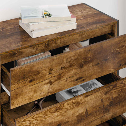 Skjenk Røkt Eik med skuff 79 x 36 x 75.5 cm