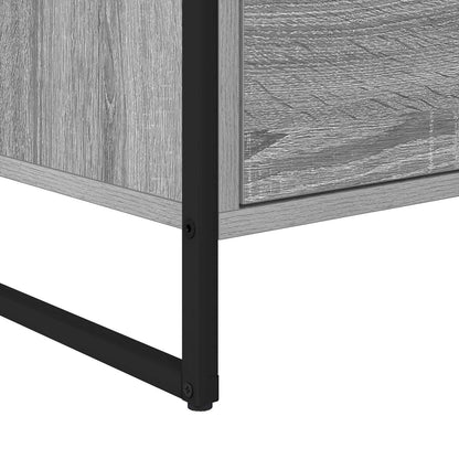 Sideskap Grå Sonoma 79 x 36 x 75 cm Konstruert tre